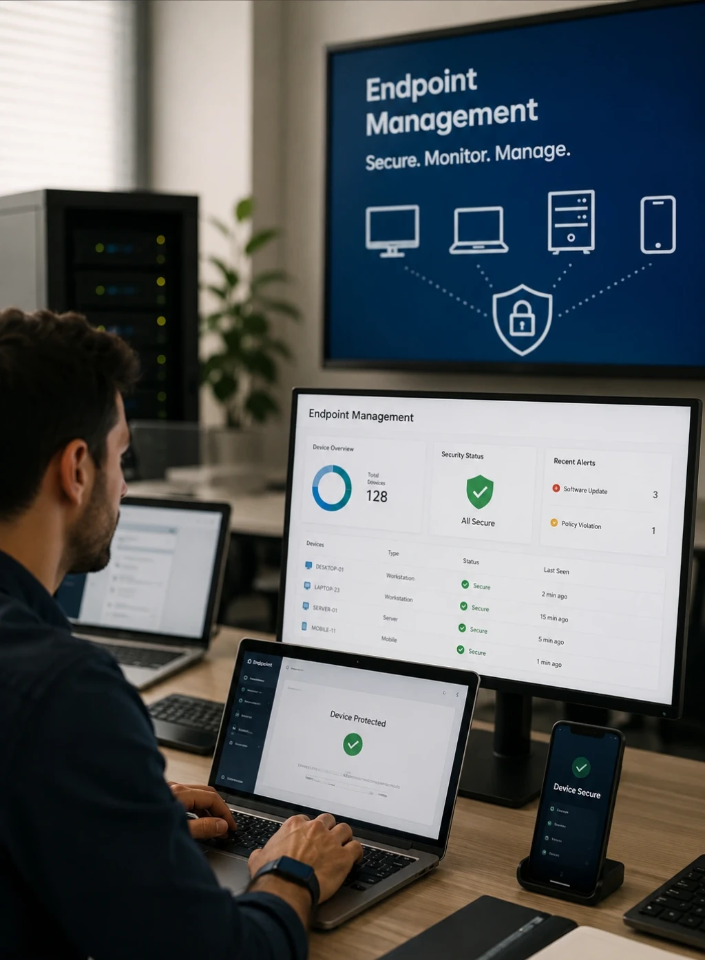Endpoint management support