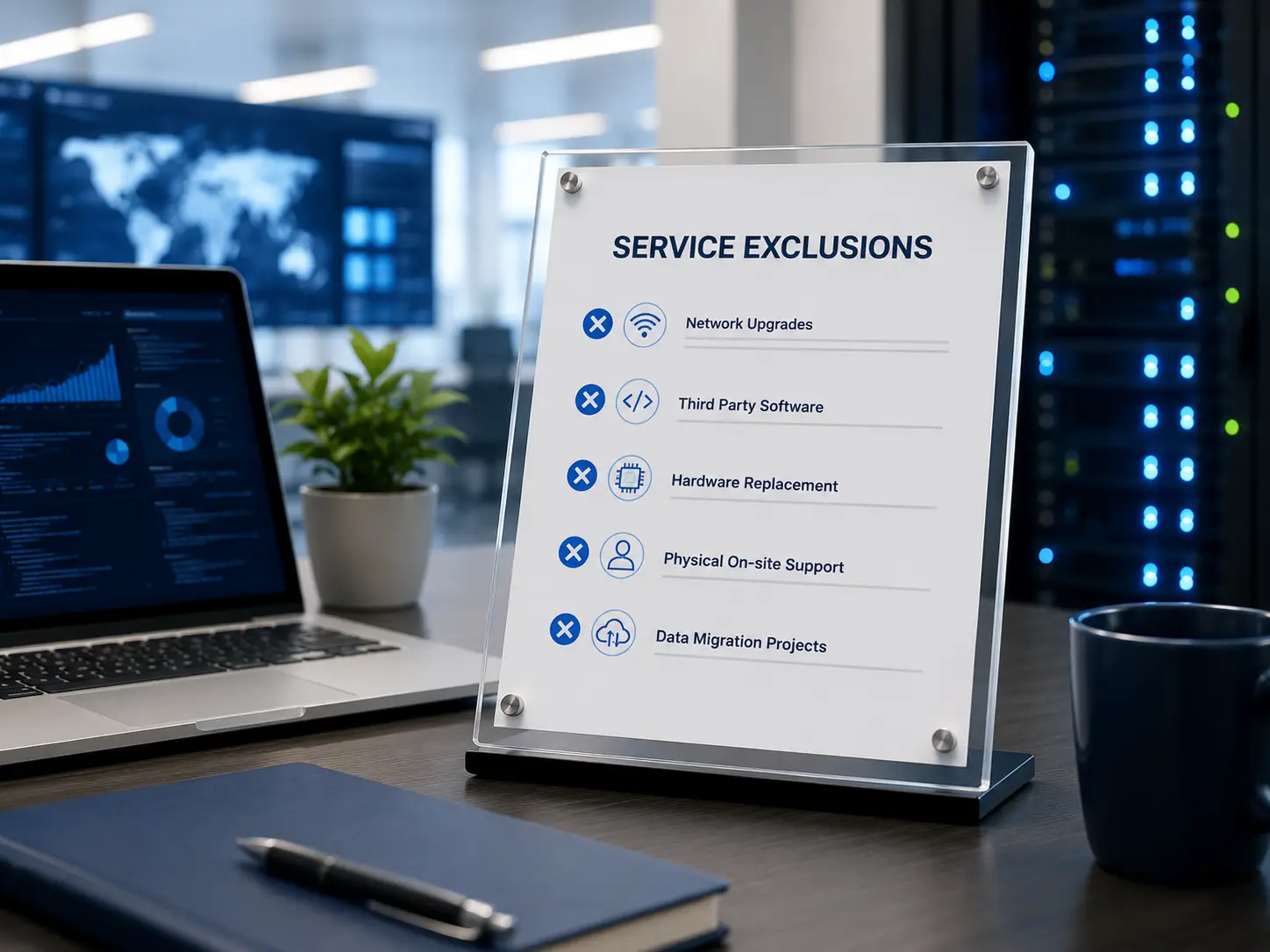Out of Scope Managed IT Services